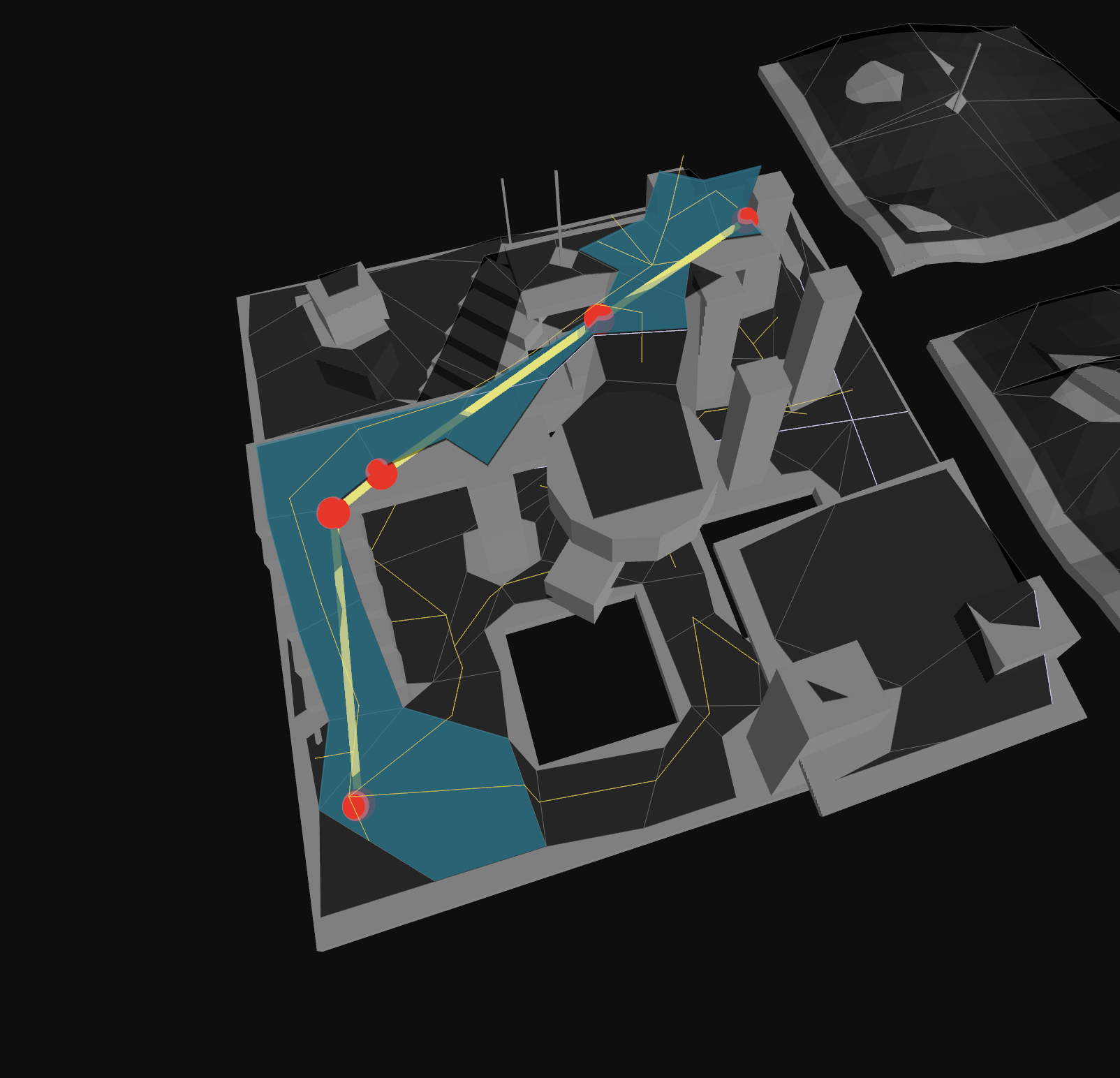 Pathfinding Sharpnav Server navcat examples